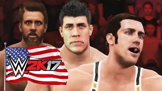 REAL AMERICAN HEROES - WWE 2k17 Gameplay