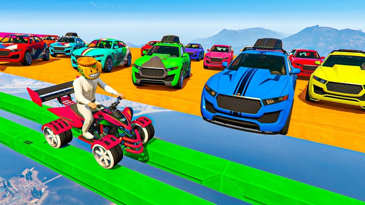 CORRE O TE ATROPELLO EN QUAD! LO NUNCA VISTO! - GTA 5 ONLINE