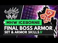Monster Hunter World Iceborne | Final Boss Armor, Weapons & Skills
