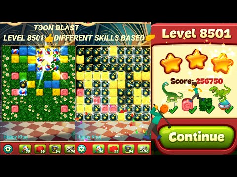 toon blast LEVEL 8501