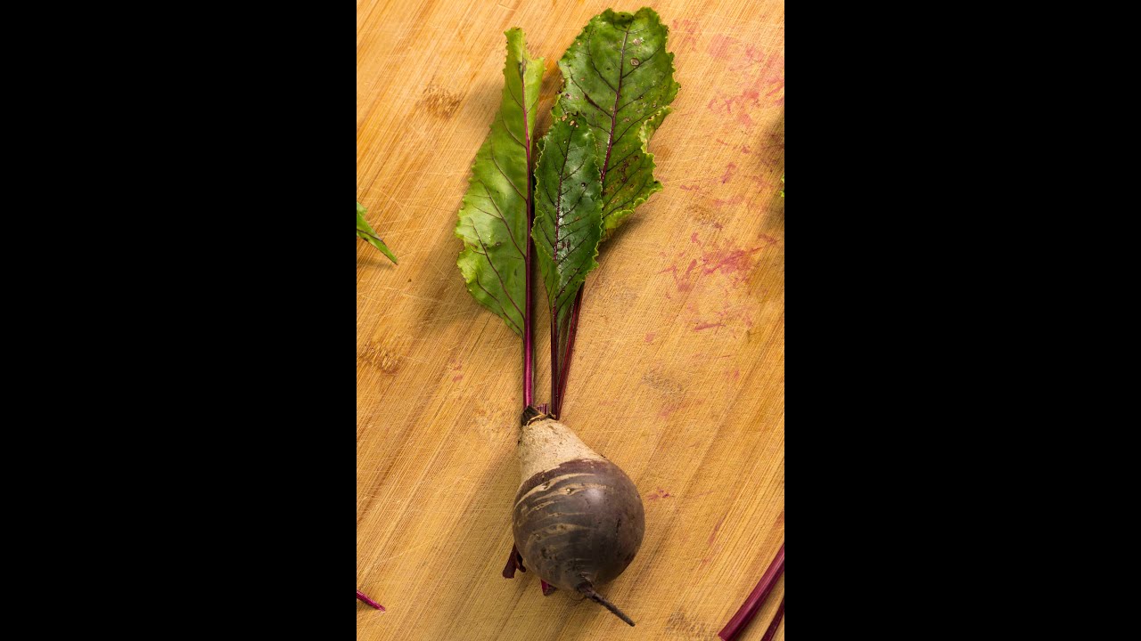 Les fanes de betteraves rouges