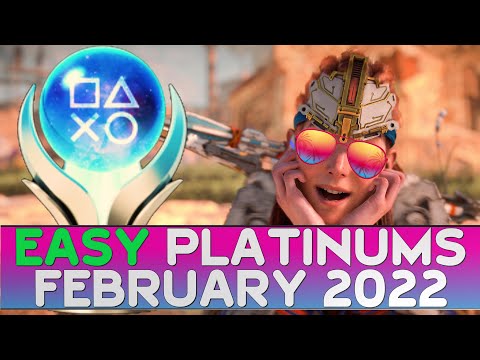 Easiest Platinum Games of February 2022 | Free Platinum - 2 min Platinums -  Crossbuy PS4 & PS5