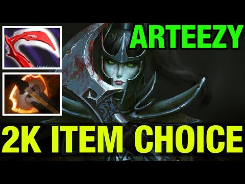 2K ITEM CHOICES?  - ARTEEZY PHANTOM ASSASSIN - Dota 2