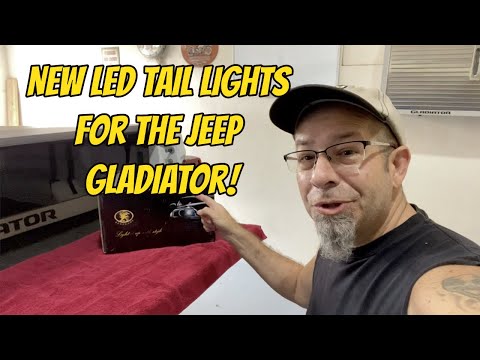 New LED Tail Lights for the Jeep Gladiator