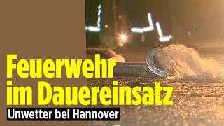 Wunstorf unter Wasser: Wolkenbruch sorgt für Chaos!