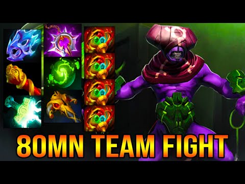 INTENSE 80MN TEAM FIGHT  [Faceless Void ] THE MOST HARDEST CHRONO - DOTA 2 GAMEPLAY