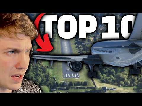 World's 10 MOST Dangerous Airport Landings