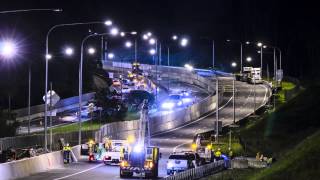 Legacy Way - Western freeway traffic switch
