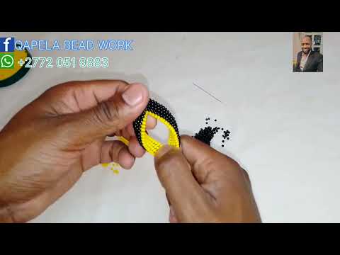 3D Twisted Peyote Earring #peyote #beadedearring #earrings