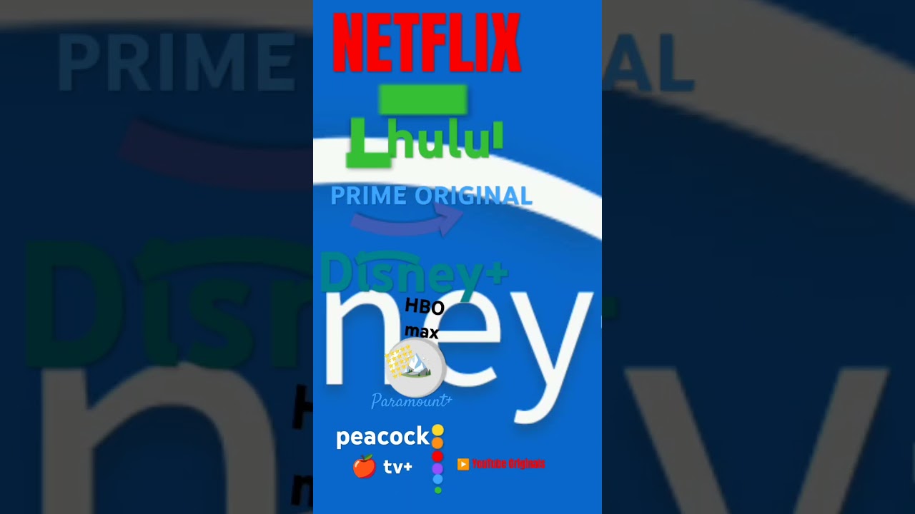 Streaming Service Originals Logo Remake Speedrun Be Like