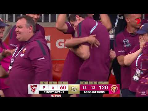 The 2024 AFL Grand final  final siren