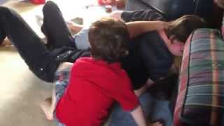 Download lagu Wrestling with his cousins mp3 Download lagu Wrestling with his cousins mp3