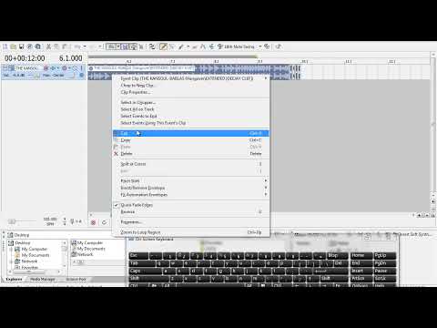 ACID TUTORIAL[HOW TO BACKSPIN A TRACK ON SONY ACID] BY DEEJAY CLEF THE DECK TERRORIST