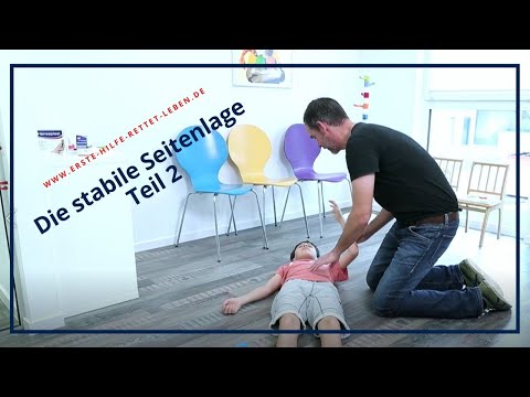 Stabile Seitenlage Teil 2: Die Durchführung