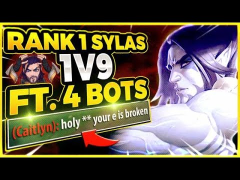 #1 SYLAS MOST DIFFICULT GAME OF ALL TIME (4 INTING TEAMMATES) - League of Legends