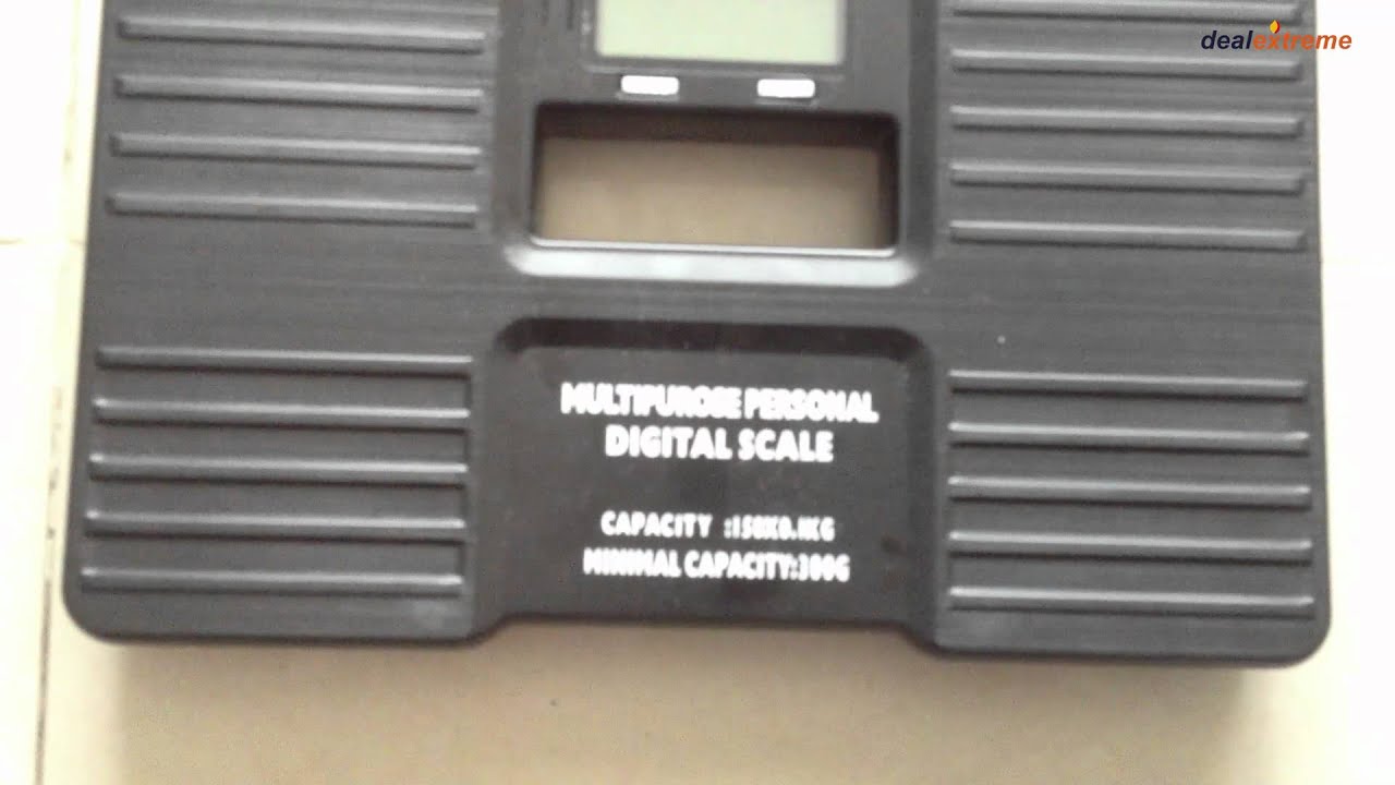 Digital Personal Body Weight Scale - DealExtreme