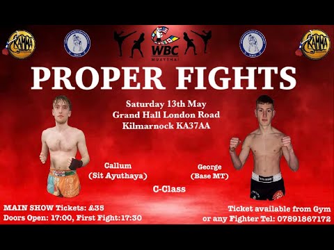 Fight 14   Callum Vs George