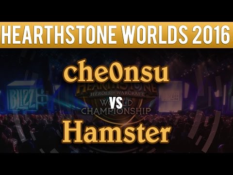 che0nsu vs Hamster - Hearthstone World Championship 2016: Group B Match 2