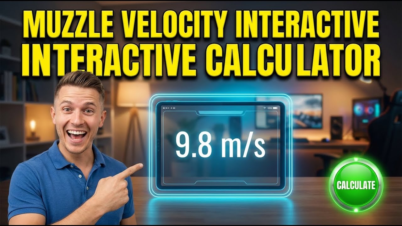 Muzzle Velocity Interactive Calculator