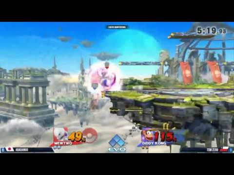 EVO 2016 - Loser's Quarters - Abadango [Rosa,Mewtwo] vs Zero [Diddy] - Super smash bros for wii u