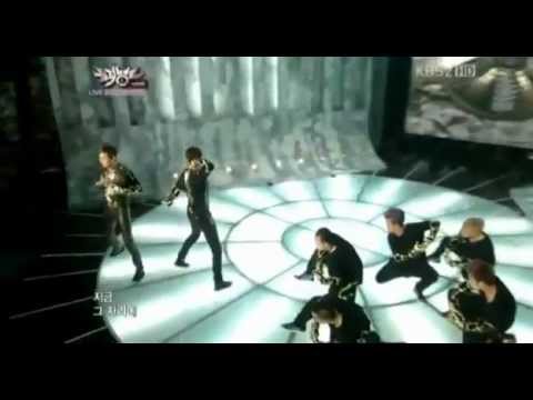 121005 TVXQ 1st Comeback on Music Bank - I Don't Know and Catch Me