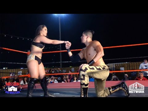 Alex Gracia vs Rok-C vs Christi Jaynes vs Gino (Intergender Wrestling)