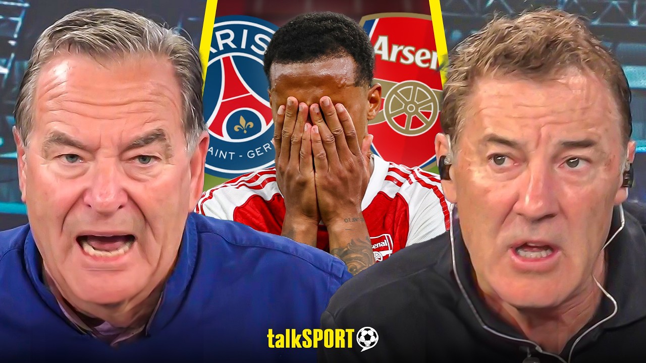 Arsenal compared to an "UGLY BABY" by Jeff Stelling after Champions League final DEFEAT to PSG!