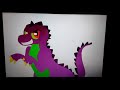 Bernie The Dinosaur My Drawn Together OC