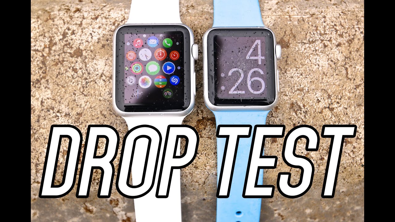 Apple Watch Sport Drop Test & Durability Scratch Test