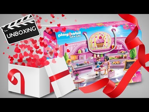 Playmobil Martins - Unboxing: Cupcake Café 9080🍨| Playmobil Auspacken | Bibi & Tina Playmobil Videos