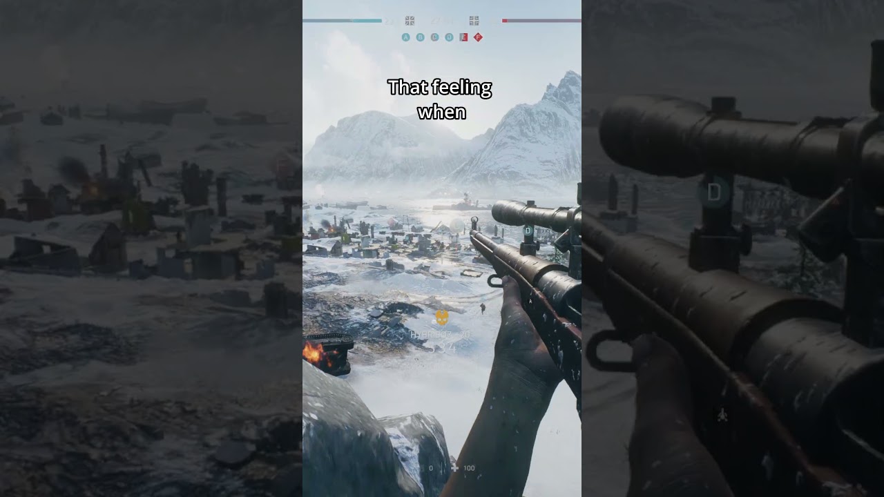 How Far Can You Snipe in Battlefield 5? #battlefield #battlefield5