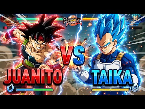 🔥 JUANITO vs TAIKA | INSANE DBFZ MATCH (Blue Vegeta Clash!) ⚡️Dragon Ball FighterZ
