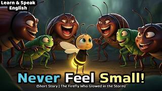 Never Lose Hope | Small Things Matter | The Firefly Who Glowed in the Storm | Moral Story
