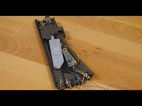 Weiche langsam schalten - Viessmann 4568 Weichenantrieb für Märklin/Trix C-Gleis  anschließen