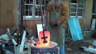 James Knowles Pouring Bronze