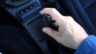 Car hand brake handle is damaged. How to repair it?