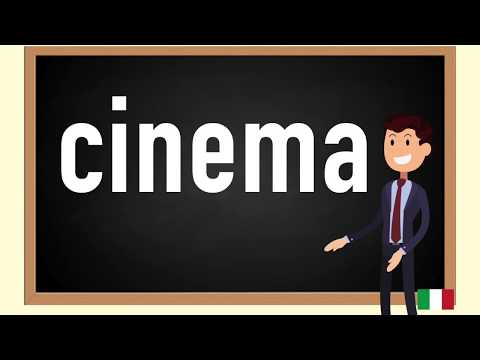 How to pronounce cinema  in Italian