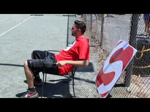 Tennis Tournament 05172014 70D BROLL Ro instructing teams to switch sides