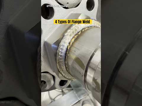 4 Types of flange welding. Slip-on, Weld neck, Socket, Lap Joint
