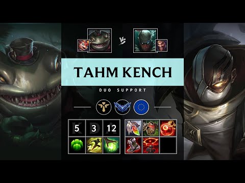 Tahm Kench Support vs Pyke - EUW Diamond Patch 25.18