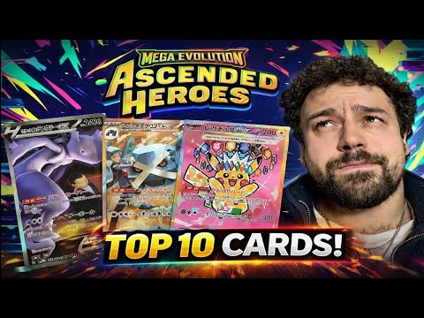 Ascended Heroes: Top 10 Cards to Watch Out For!