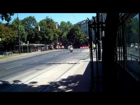 Vienna, Austria -- Conclusion of Bike Race on the Ringstrasse