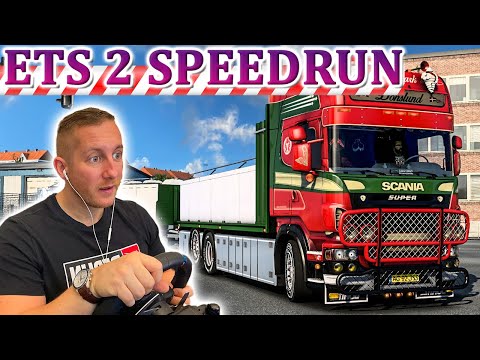 ETS 2 Speedrun - Scania Super mit Fischtank: Turbulentes Rennen mit Oktopus - Euro Truck Simulator 2