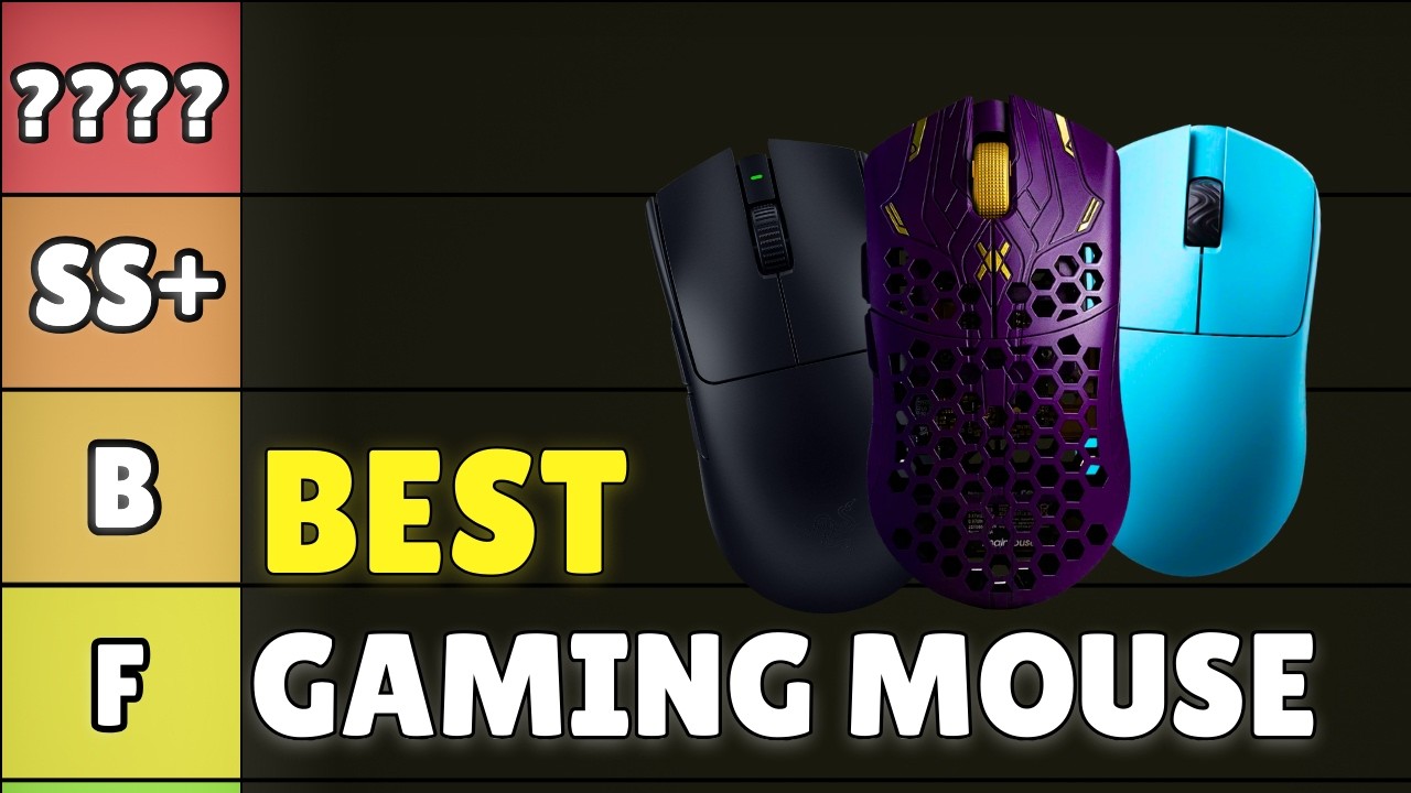 BRUTALLY Ranking the MOST Popular Gaming Mouse on a Tier List!