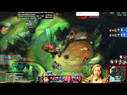 Zyra teamfight carry. If only I had seeds... ft. Rylai's chase