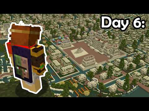 Building Minecraft's Aztec Empire in 7 Days