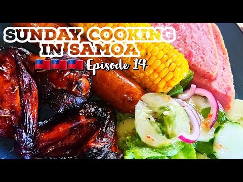 SUNDAY COOKING IN SAMOA | JUICY TENDER BBQ | EPISODE 14 | SAMOA 🇼🇸