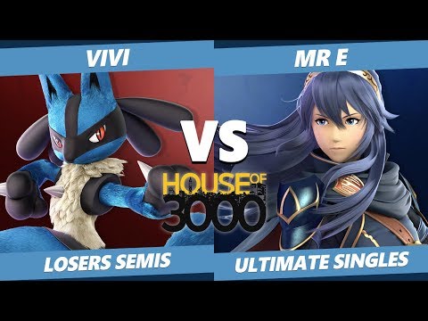 Smash Ultimate Tournament - Vivi (Lucario) Vs. Mr E (Lucina) SSBU Xeno 167 Losers Semis