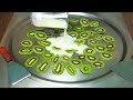 Kiwifruit Ice Cream Rolls ASMR Dessert Food Relaxing Sounds No Talking