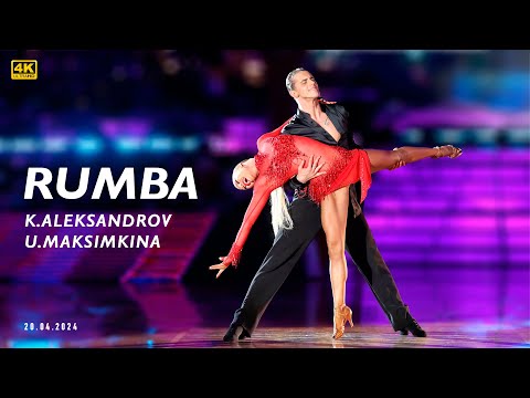 RUMBA | Kirill Alexandrov - Ulyana Maksimkina | Professional Latin | Kremlin Cup 2024 | 4K